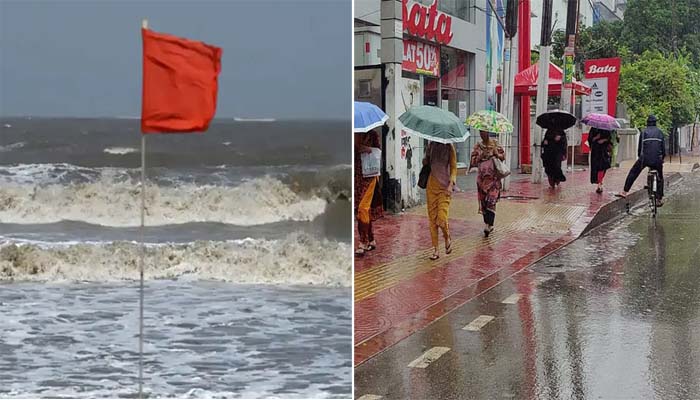 বঙ্গোপসাগরে সৃষ্ট নিম্নচাপটি গভীর নিম্নচাপে পরিণত, ঝরছে বৃষ্টি