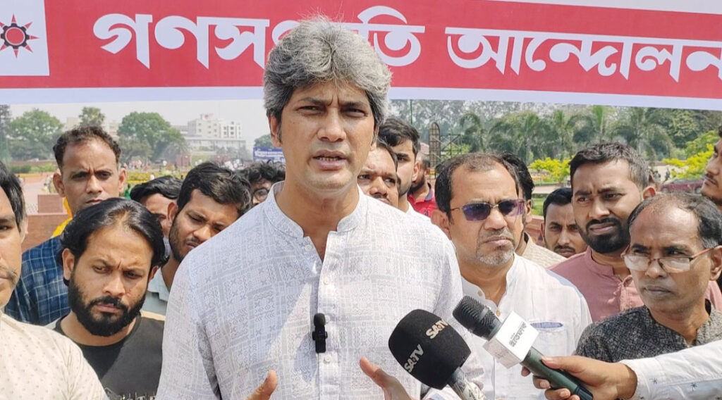 জুনের মধ্যে নির্বাচনে আপত্তি নেই, রোডম্যাপ চান জোনায়েদ সাকি