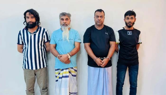 শীর্ষ সন্ত্রাসী সুব্রত বাইন ও মোল্লা মাসুদসহ ৮ জন গ্রেপ্তার