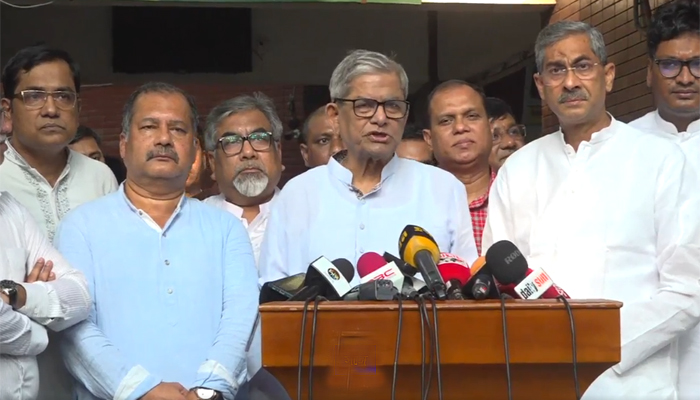 ড. ইউনূস ও তারেক রহমানের বৈঠকটি ফলপ্রসূ হয়েছে: মির্জা ফখরুল