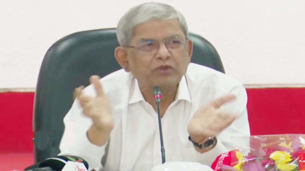 বর্তমান রাষ্ট্রকাঠামো ও অর্থনীতির গুণগত পরিবর্তন করা দরকার: মির্জা ফখরুল