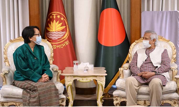 প্রধান উপদেষ্টার সঙ্গে ভুটানের নবনিযুক্ত রাষ্ট্রদূতের সাক্ষাৎ