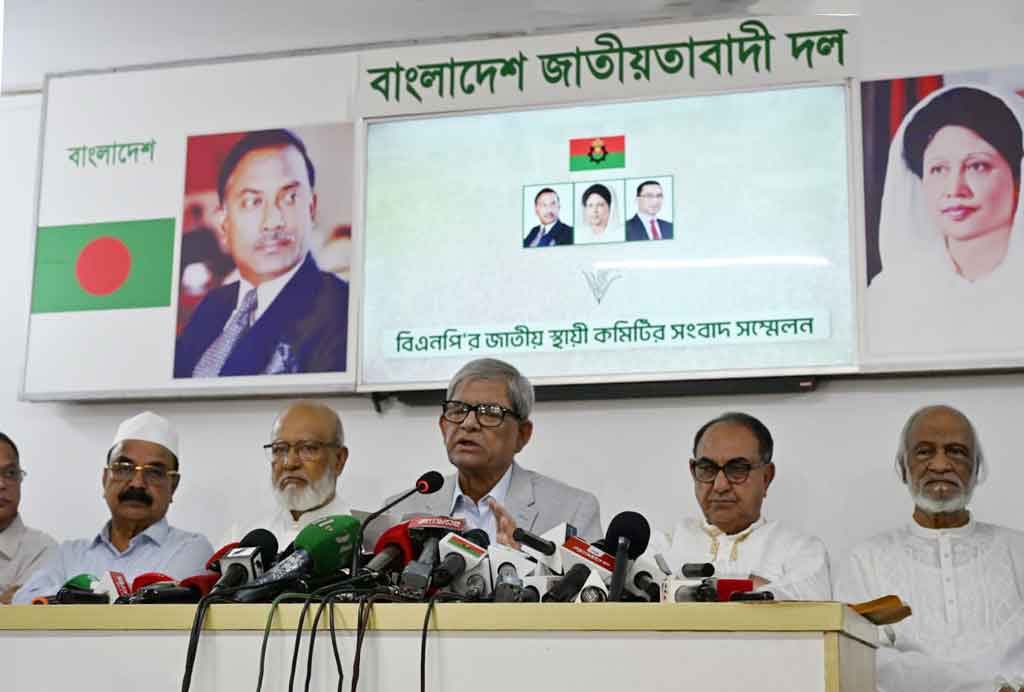 নির্বাচনের পরিবেশ বিঘ্নিত করতে লাল চাঁদ হত্যাকে অজুহাত বানানো হচ্ছে: মির্জা ফখরুল