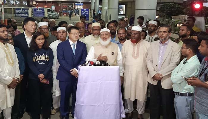 চীন গেলেন জামায়াত আমিরসহ ৮ সদস্যের প্রতিনিধি দল