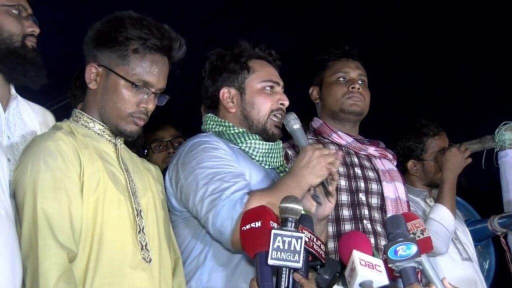 বিচার-সংস্কার ছাড়া নির্বাচনে যাবে না এনসিপি: নাহিদ