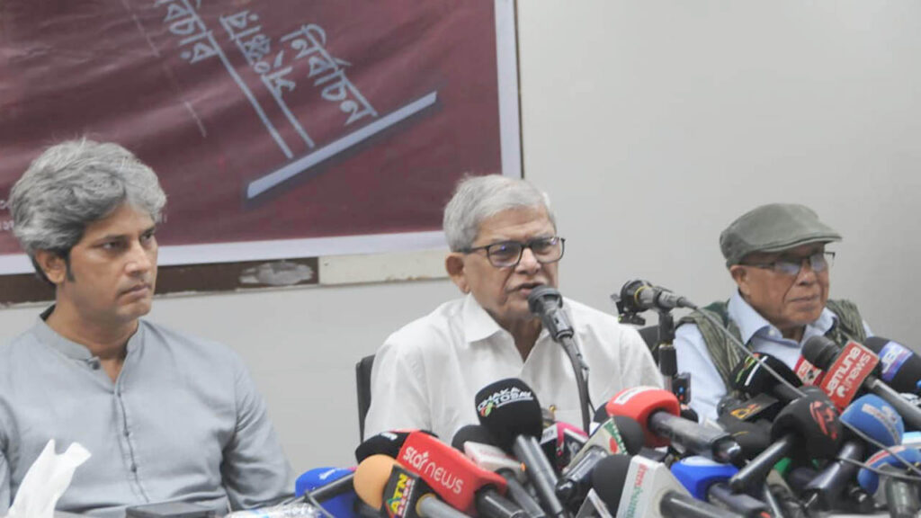 Consensus Commission ‘cheated’ with people: Mirza Fakhrul