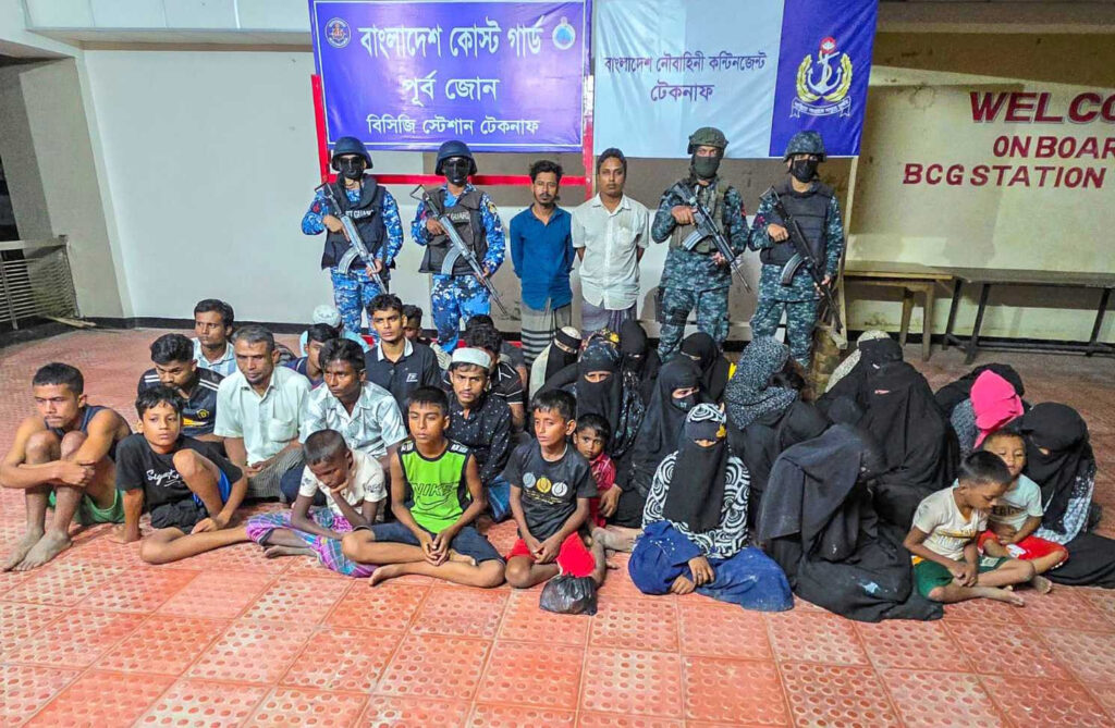 টেকনাফে অপহৃত নারী-শিশুসহ উদ্ধার ৩৯