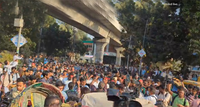 Students and public celebrate Sheikh Hasina’s death sentence