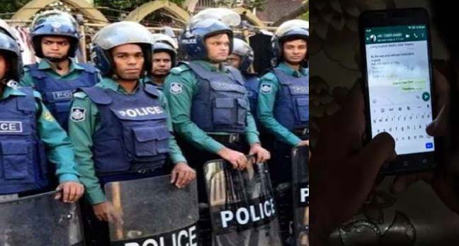 Police officers on duty in Dhaka banned from using mobile phones