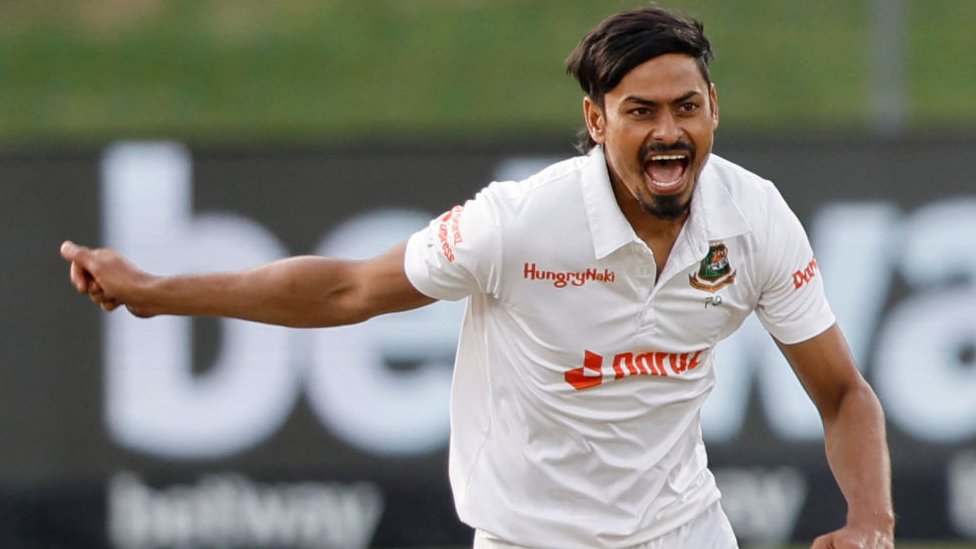 তাইজুলের ২৫০, জয় থেকে ২ উইকেট দূরে বাংলাদেশ