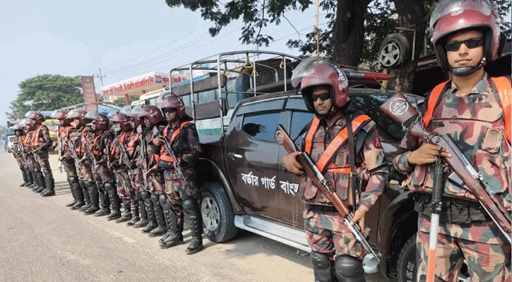 রাজধানীতে বিজিবি মোতায়েন