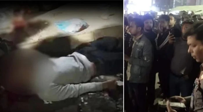 ফ্লাইওভার থেকে ছোড়া হাতবোমা বিস্ফোরণে যুবক নিহত