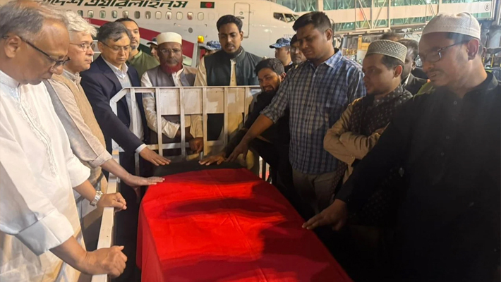 হাদির মরদেহ রাখা হবে হৃদরোগ ইনস্টিটিউটে