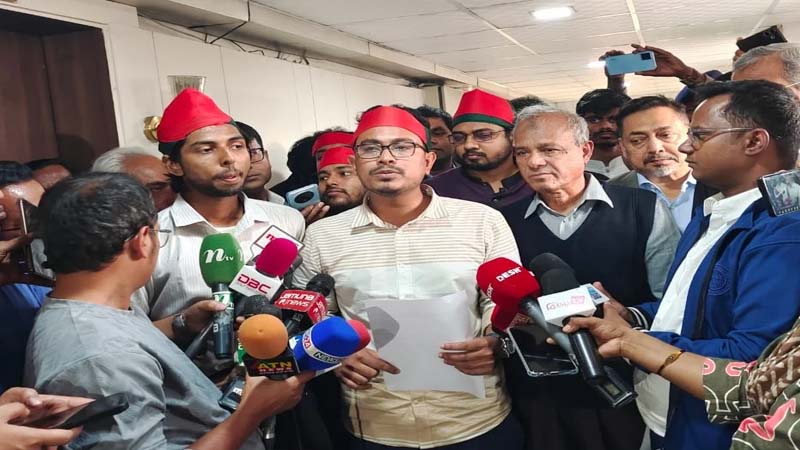 স্বরাষ্ট্রসহ তিন উপদেষ্টার পদত্যাগ দাবি সাদিক কায়েমের