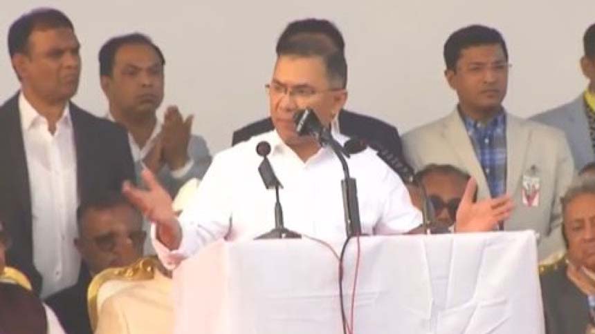 আপনাদের দোয়ায় মাতৃভূমিতে ফিরে এসেছি: তারেক রহমান