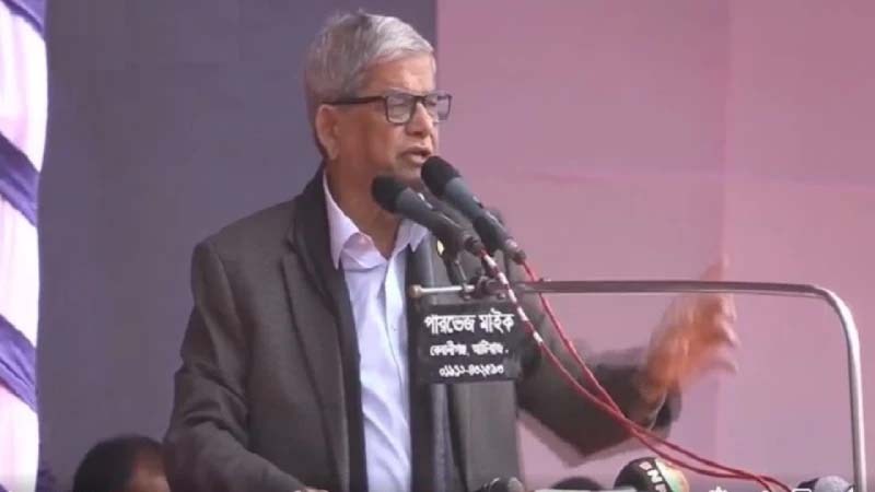 বিভ্রান্তকারীদের থেকে সাবধান থাকতে বললেন মির্জা ফখরুল