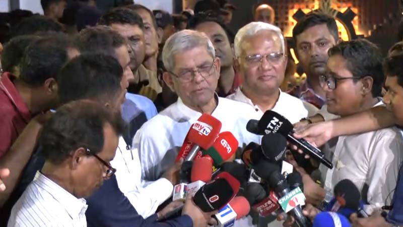 রাষ্ট্রপতি নির্বাচনের সিদ্ধান্ত তারেক রহমানের হাতে ন্যস্ত : মির্জা ফখরুল
