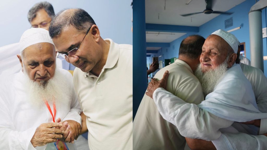 হেফাজতে ইসলামের আমিরের সঙ্গে প্রধানমন্ত্রীর সাক্ষাৎ