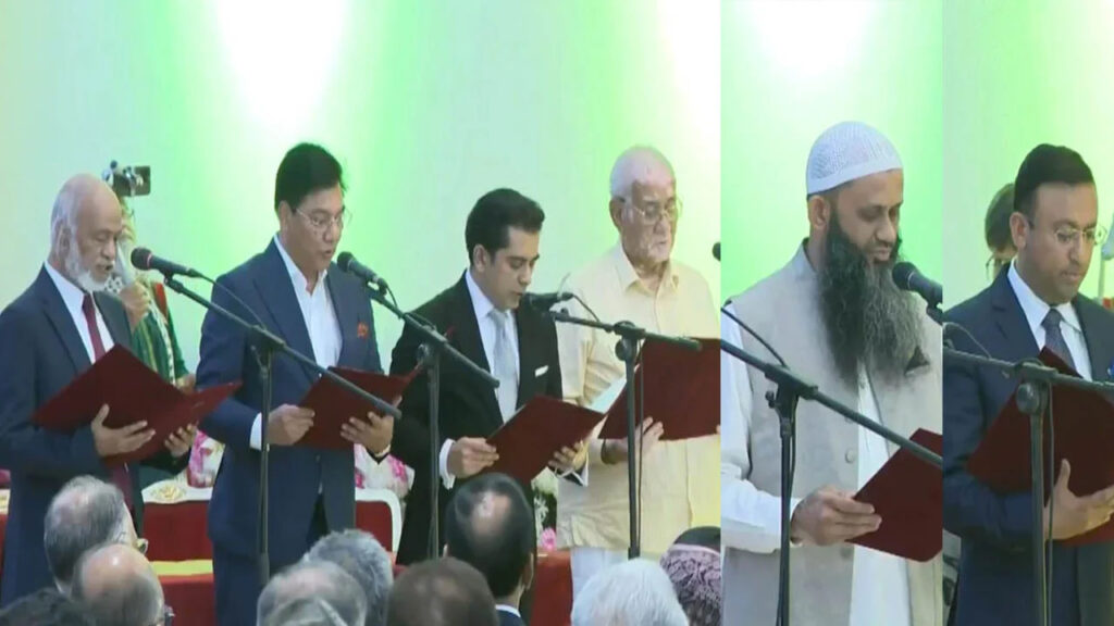 শপথ নেওয়া ৬ মন্ত্রী-প্রতিমন্ত্রী কে কোন দায়িত্ব পেলেন