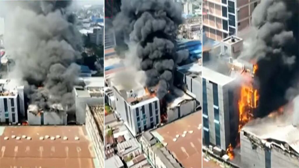 টঙ্গীতে ওষুধ কারখানায় ভয়াবহ আগুন নিয়ন্ত্রণে কাজ করছে ২০ ইউনিট, যোগ দিয়েছে সেনাবাহিনী